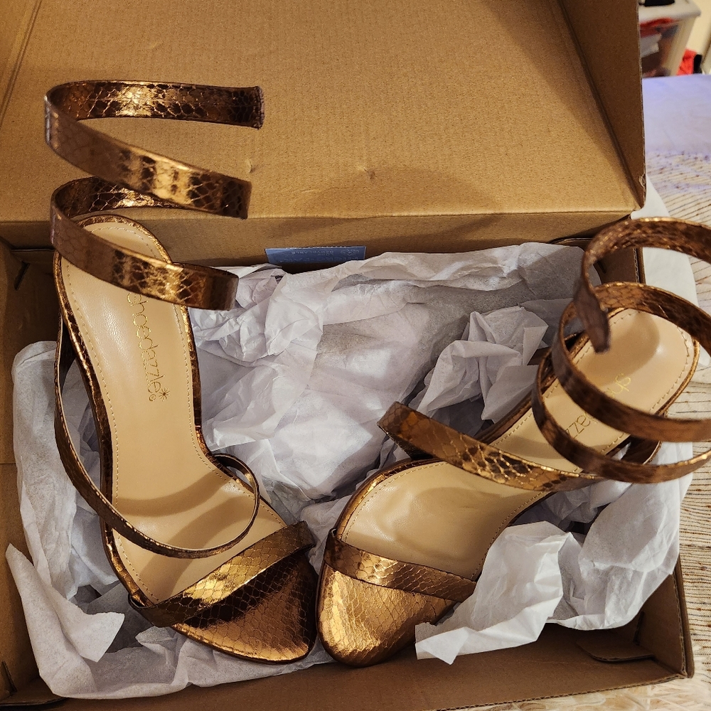 Sexy Gold Heels